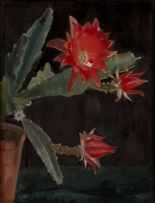 Lot 151 - Margaret Gere (1878-1965) Cactus signed and...