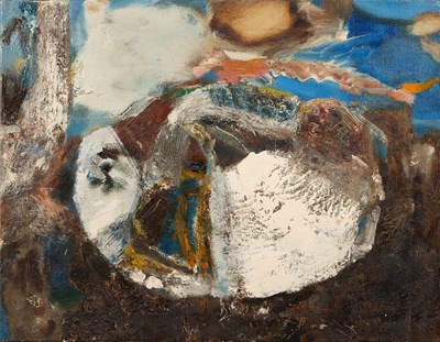 Lot 172 - Derek Hyatt (b.1931) Earth (Winter), 1964 oil...