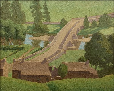 Lot 152 - David Pare (1911-1996) Isle's Bridge,...