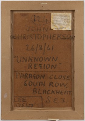 Lot 175 - John Christopherson (1921-1996) Unknown Region,...