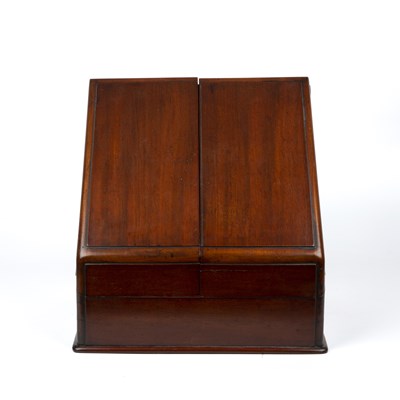 Lot 142 - An early Victorian mahogany stationery box...