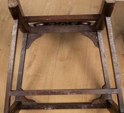 Lot 498 - Six Georgian-style mahogany dining chairs