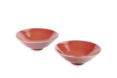 Lot 622 - Rupert Spira (b.1960) Two bowls flambé glaze...