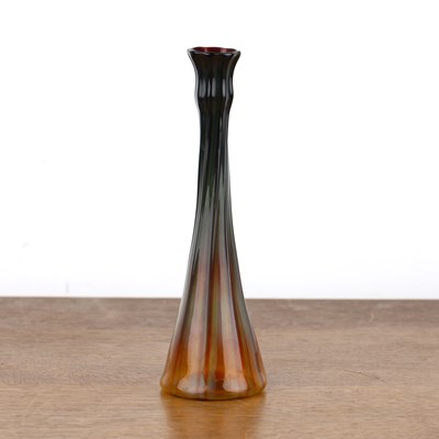 Lot 348 - Louis Comfort Tiffany (1848-1933) glass vase,...