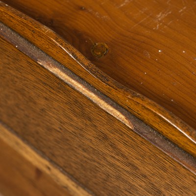 Lot 352 - A yew wood ladies writing desk