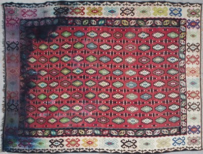 Lot 1048 - An Anatolian Kelim flatweave rug