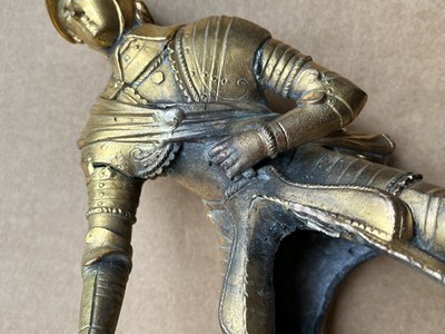 Lot 341 - An Austrian or German gilt bronze sculpture