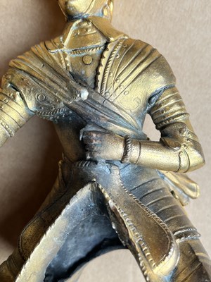 Lot 341 - An Austrian or German gilt bronze sculpture