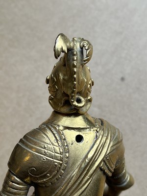 Lot 341 - An Austrian or German gilt bronze sculpture
