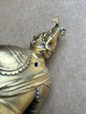 Lot 341 - An Austrian or German gilt bronze sculpture