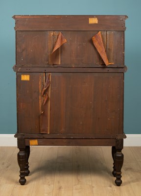 Lot 282 - An 18th century style Dutch cabinet