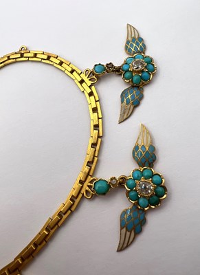 Lot 61 - A late 19th/early 20th century enamel and vari...