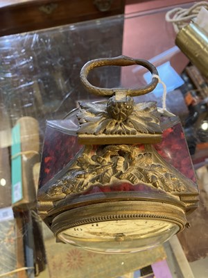 Lot 295 - A late 19th century French tortoiseshell...