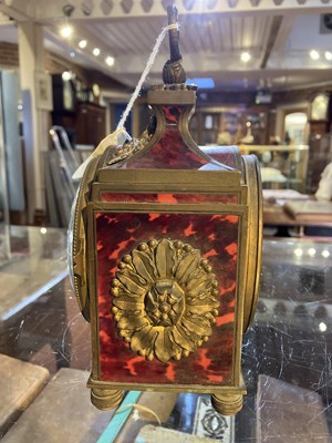 Lot 295 - A late 19th century French tortoiseshell...
