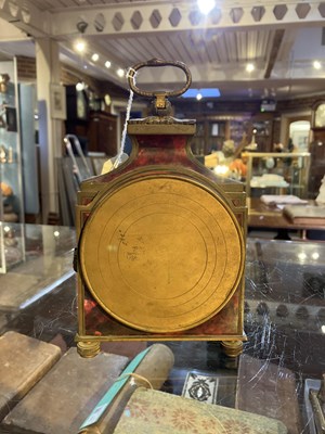 Lot 295 - A late 19th century French tortoiseshell...