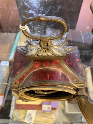 Lot 295 - A late 19th century French tortoiseshell...