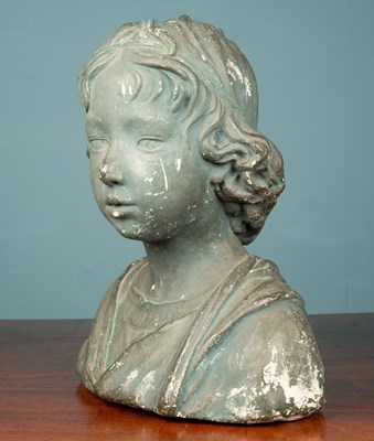 Lot 364 - After Andrea della Robbia, bust of a boy