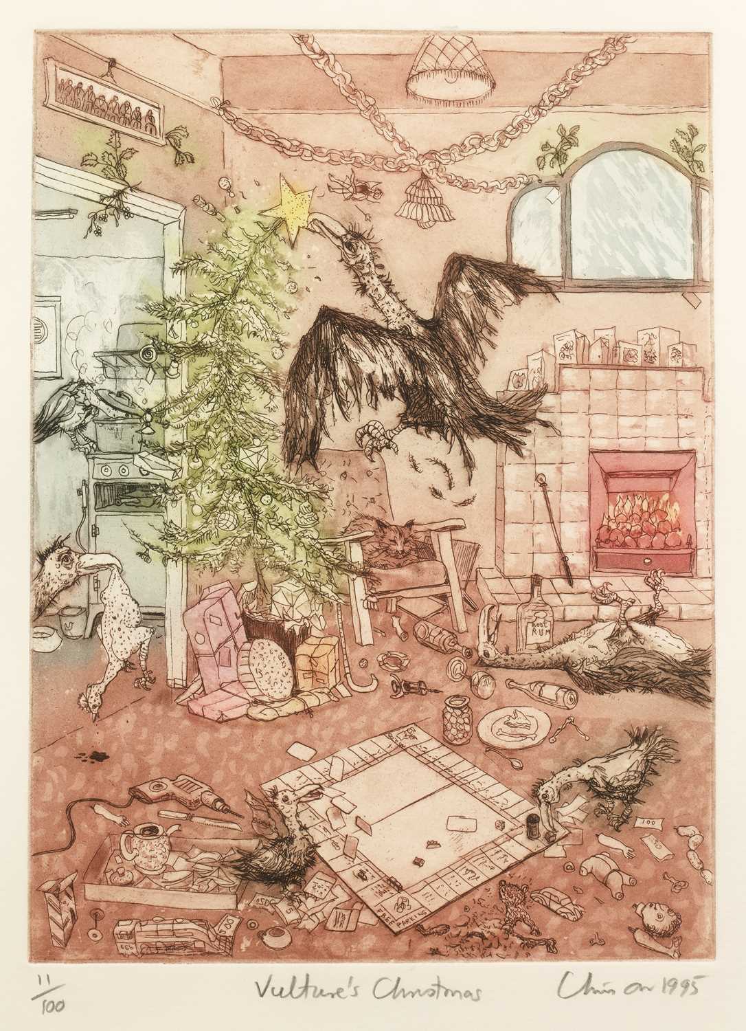 Lot 129 - Chris Orr (b.1943) 'Vultures Christmas,...