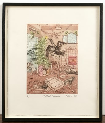Lot 129 - Chris Orr (b.1943) 'Vultures Christmas,...