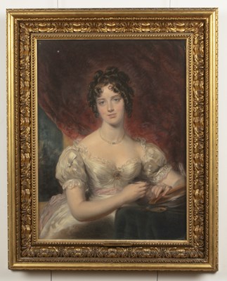 Lot 114 - After Thomas Lawrence (1769-1830) portrait of '...