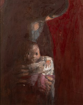 Lot 217 - Albert Herbert (1925-2008) 'Mother and child,...