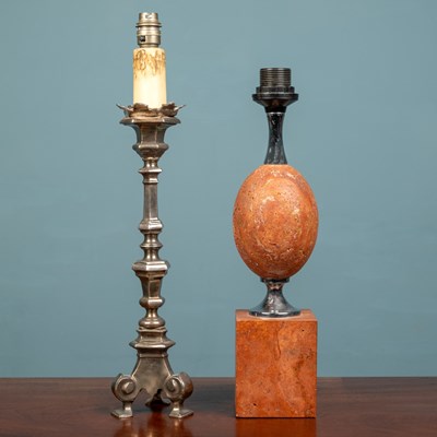 Lot 219 - A mid to late 20th century continental table lamp