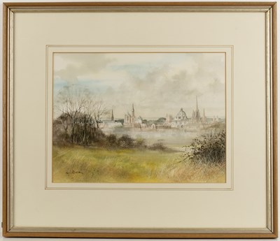 Lot 224 - Ken Messer (1931-2018) The Spires of Oxford,...