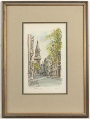 Lot 224 - Ken Messer (1931-2018) The Spires of Oxford,...