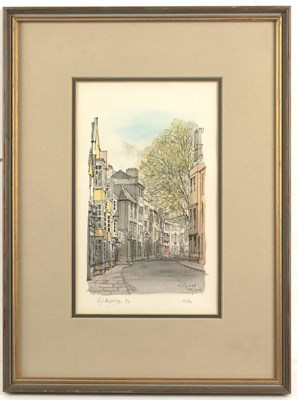 Lot 224 - Ken Messer (1931-2018) The Spires of Oxford,...