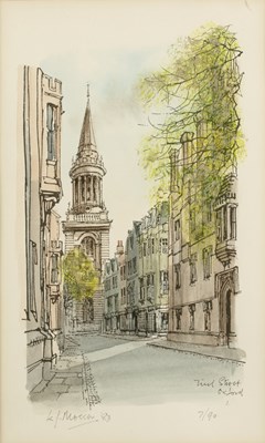 Lot 224 - Ken Messer (1931-2018) The Spires of Oxford,...