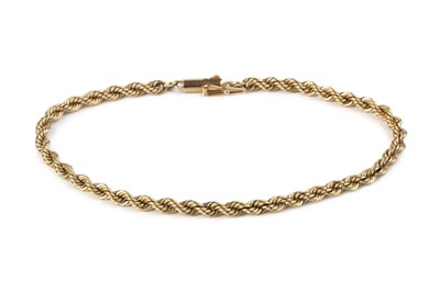 Lot 78 - A fancy-link bracelet by Tiffany & Co., of...