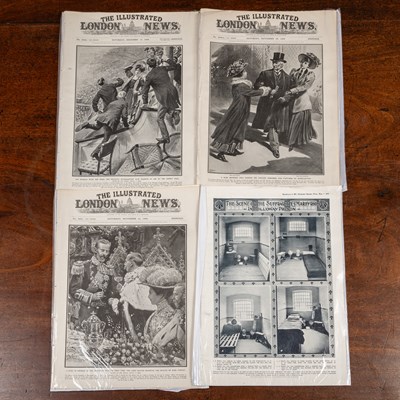 Lot 24 - A collection of postcard albums and Suffragette ephemera
