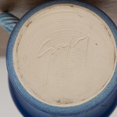 Lot 321 - Richard Godfrey (1949-2014) studio pottery cup...