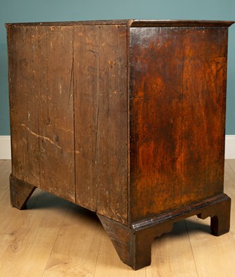 Lot 508 - A George I walnut chest of drawers