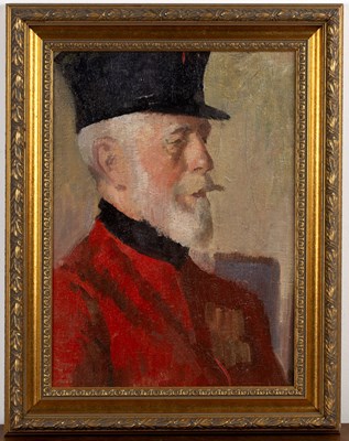 Lot 161 - Lilian Buchanan (1914-2004) 'Chelsea Pensioner'...