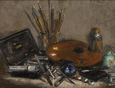 Lot 123 - Bernard Kay (1927-2021) 'Untitled still life...