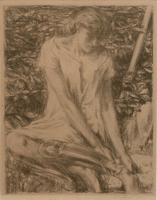 Lot 135 - Charles Shannon (1914-1996) Atalanta, 1893...