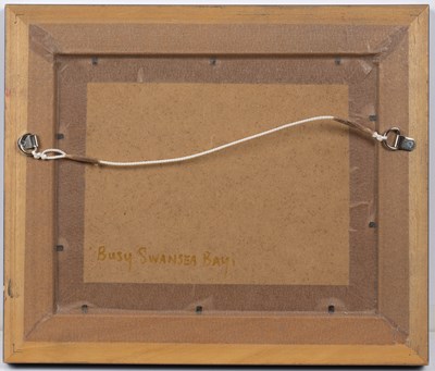 Lot 442 - Nick Holly (b.1968) Busy Swansea Bay signed...