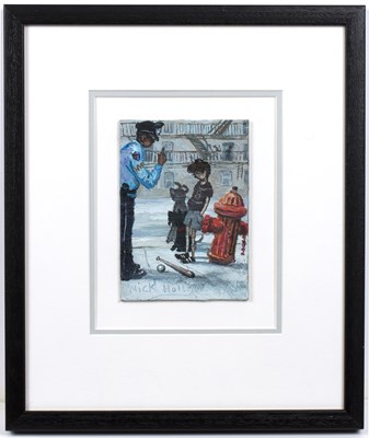 Lot 443 - Nick Holly (b.1968) It's a Fair Cop signed...