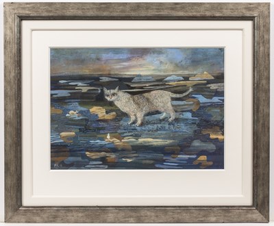 Lot 446 - Mick Rooney (b.1944) The Lost Cat, 2016 signed...