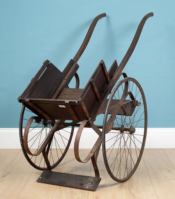 Lot 1096 - A small 19th century or Edwardian child's goat cart