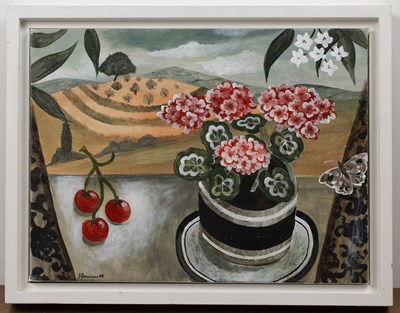 Lot 122 - Sarah Bowman (Contemporary) 'Vine tomatoes,...