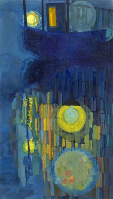 Lot 181 - Irene Halliday (b.1931) 'Untitled night...