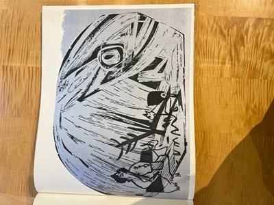 Lot 778 - Hap Grieshaber (1909-1981) 'Die Rauhe Alb'...