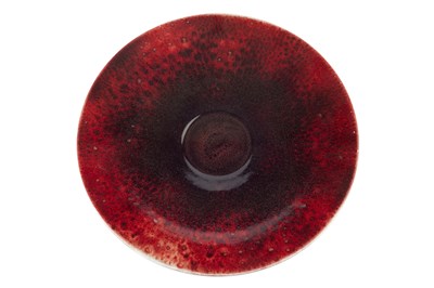 Lot 611 - Pascal Lacroix (b.1958) Large charger flambe...