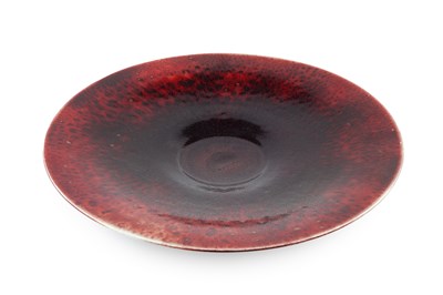Lot 611 - Pascal Lacroix (b.1958) Large charger flambe...