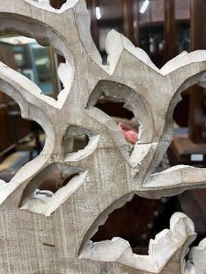 Lot 169 - A large Rococo style wall mirror