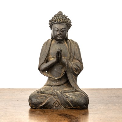 Lot 314 - Bronze model of Shakyamuni Sino-Tibetan, late...