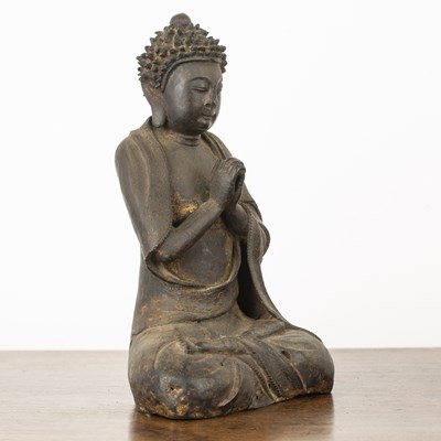 Lot 314 - Bronze model of Shakyamuni Sino-Tibetan, late...