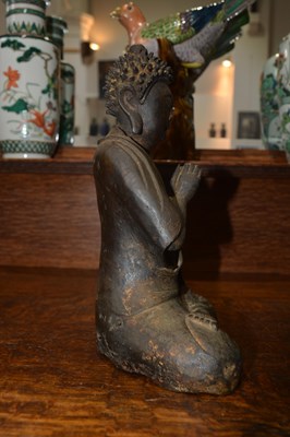 Lot 314 - Bronze model of Shakyamuni Sino-Tibetan, late...